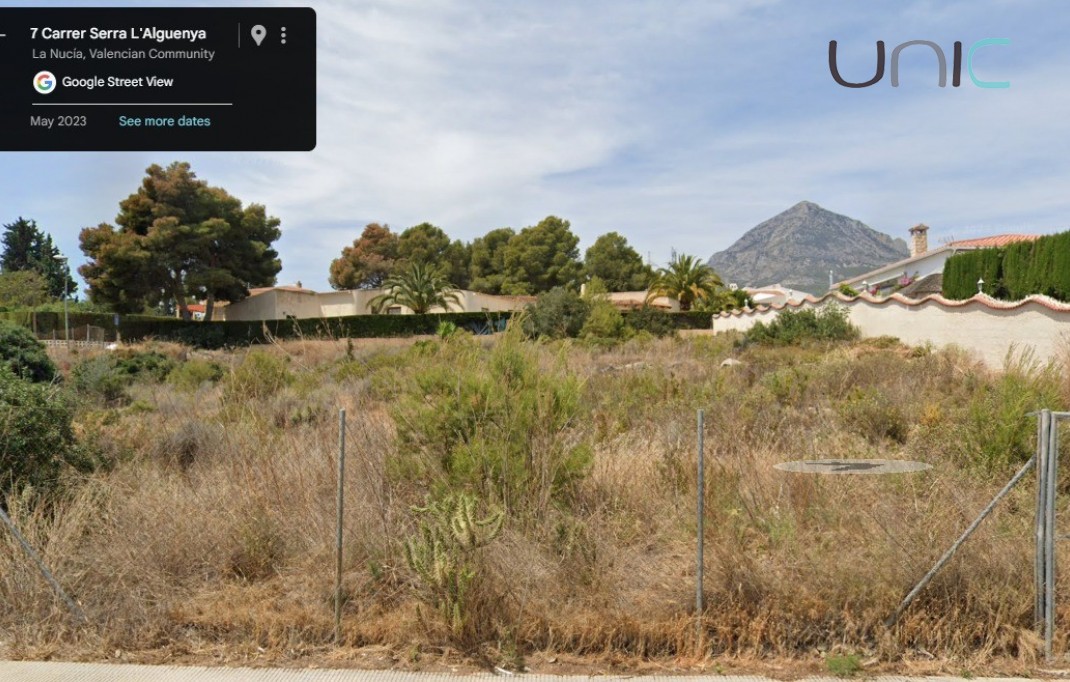 Resale - Plot / Land - La Nucia