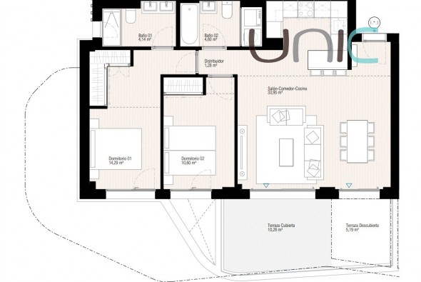 New Build - Leilighet - Villa Joyosa